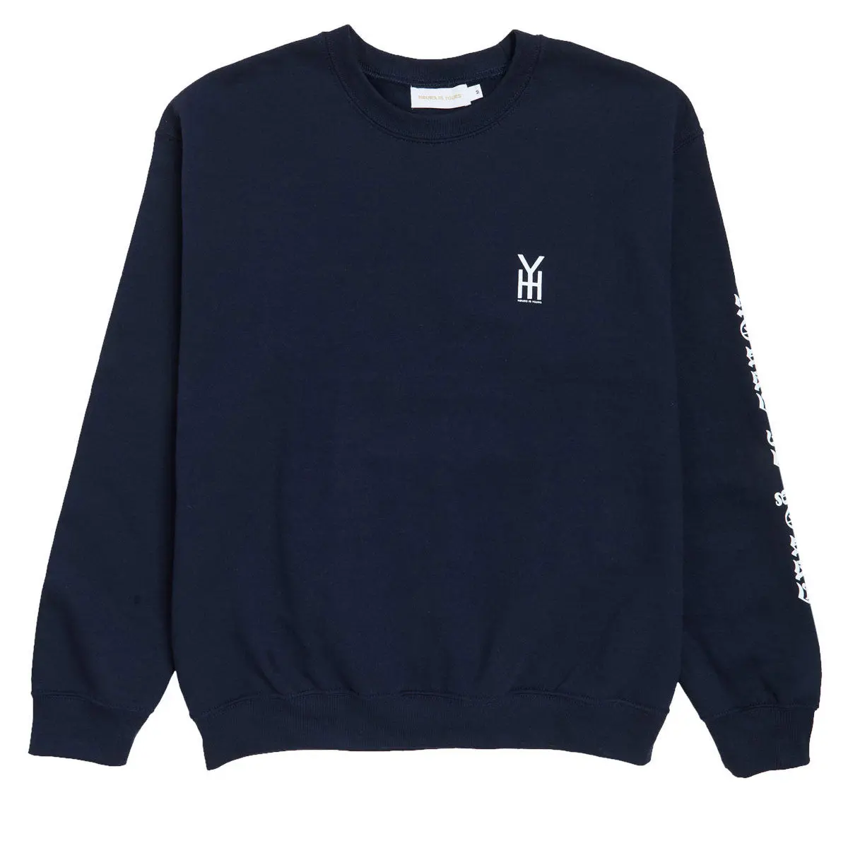 Hours Is Yours Old E Crew Sweatshirt - Navy 1