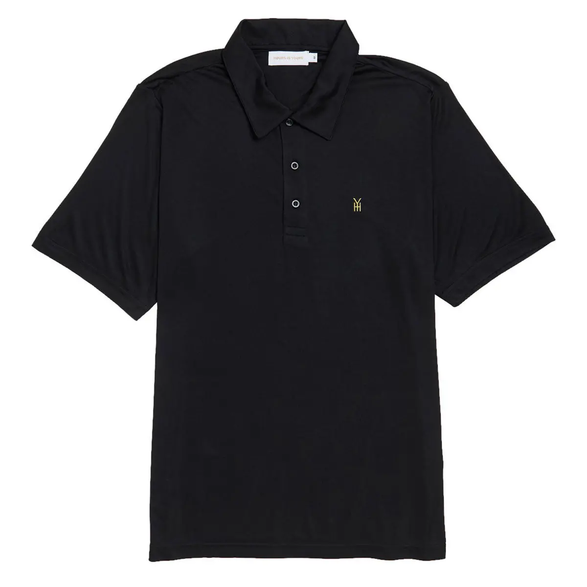 Hours Is Yours Golf Shirt - Black 1