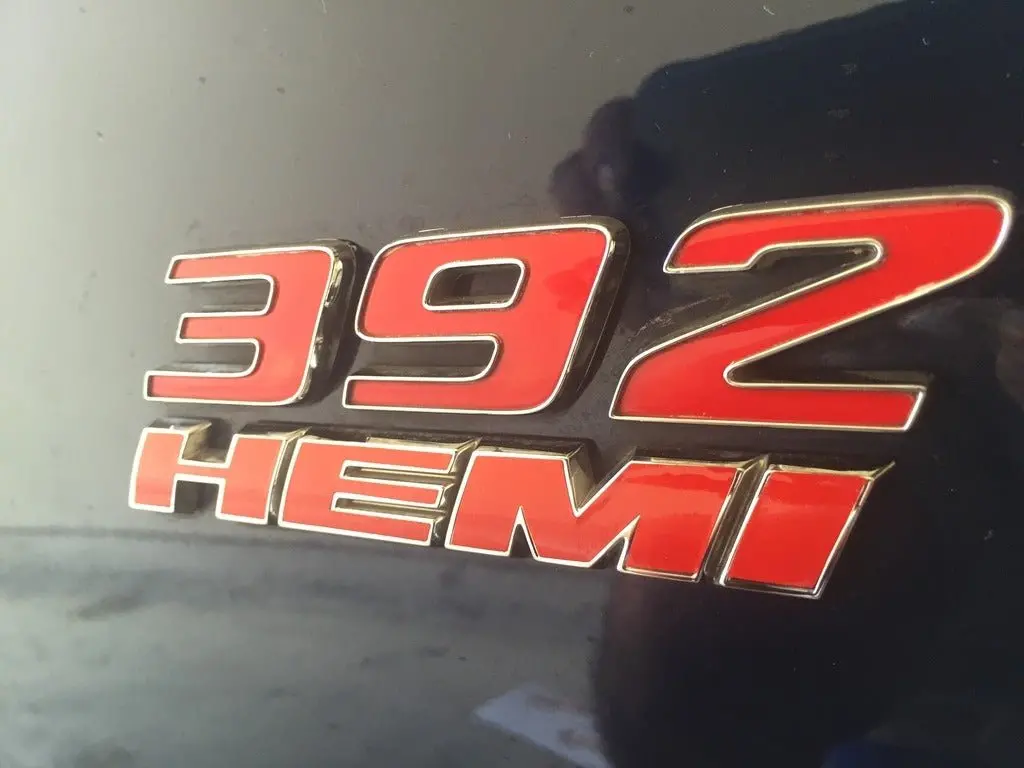 392 Hemi Emblem Overlay Decals - Dodge Charger Srt8,Srt392, Scat Pack 1