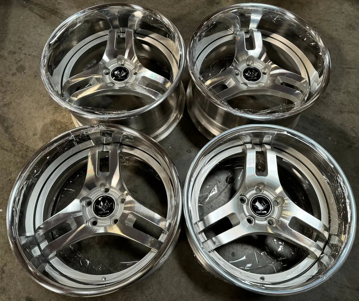 18" GMR VSS2 Forged Alloy Wheels — Custom-Built, 5×114.3 Bolt Pattern