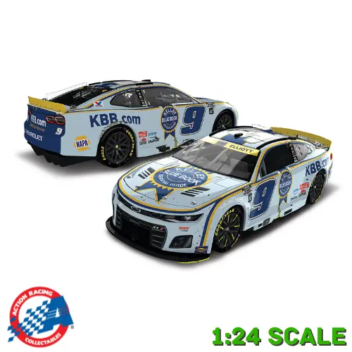 *Preorder* Chase Elliott 2025 Kelley Blue Book Kansas Win 1:24 Nascar Diecast 1