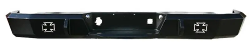 Iron Cross Heavy-Duty Rear Bumper – Primer Finish, Fits 2016–2019 Nissan Titan Xd 1