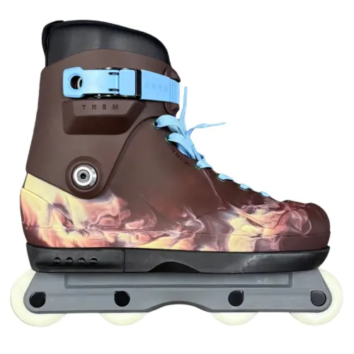 Them 909 Brain Dead Skate W Black Soul And Grey Frames (Medium Only With Varying Wheel Options) - Clearance 1