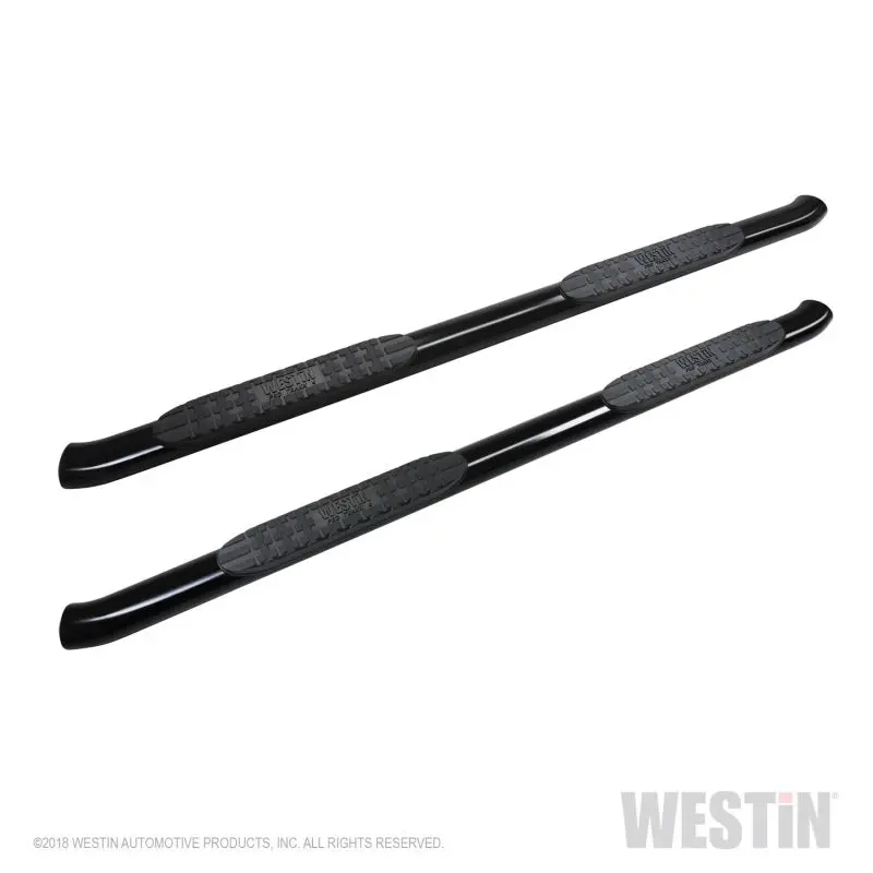 Westin Pro Traxx Oval Nerf Step Bars – Black, Fits 2019 Chevrolet Silverado/Sierra 1500 Crew Cab (Non-Ld) 1
