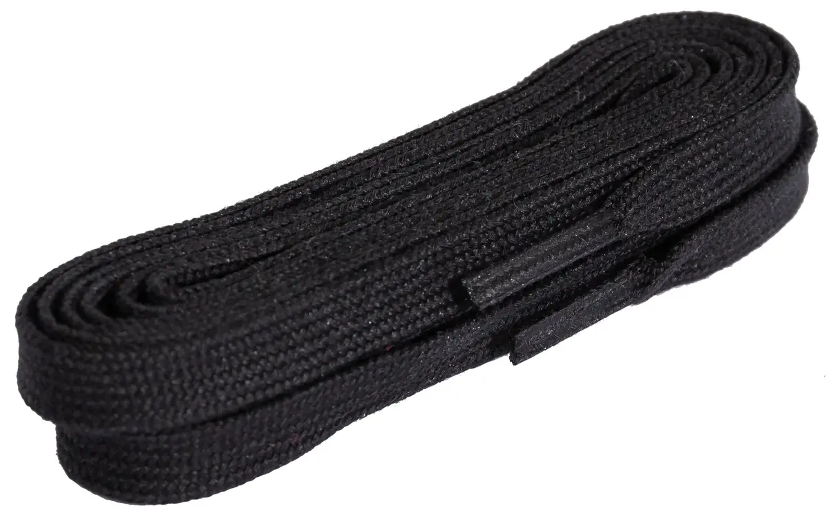 Myfit Pro Waxed Laces - All Black 1