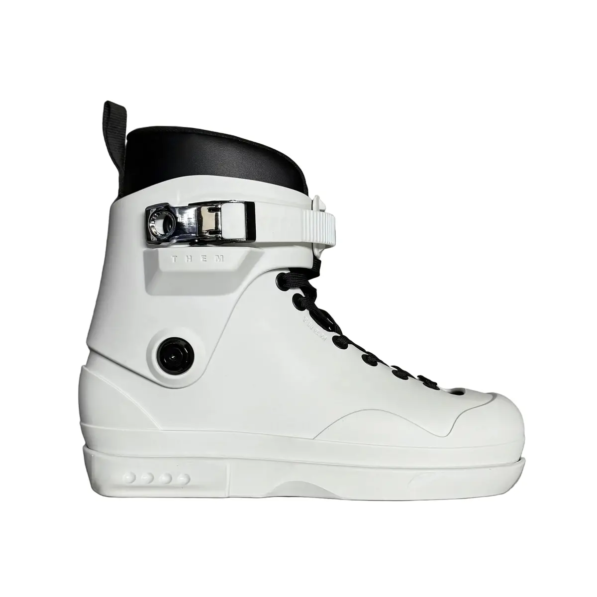 Them Skates 909 White Boot Only (10-10.5Us) 1