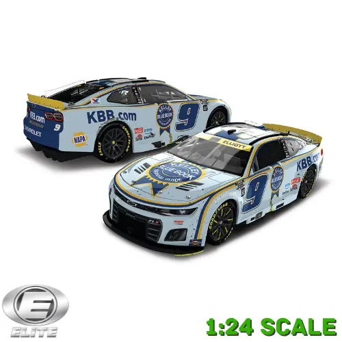 *Preorder* Chase Elliott 2025 Kelley Blue Book Kansas Win Elite 1:24 Nascar Diecast 1