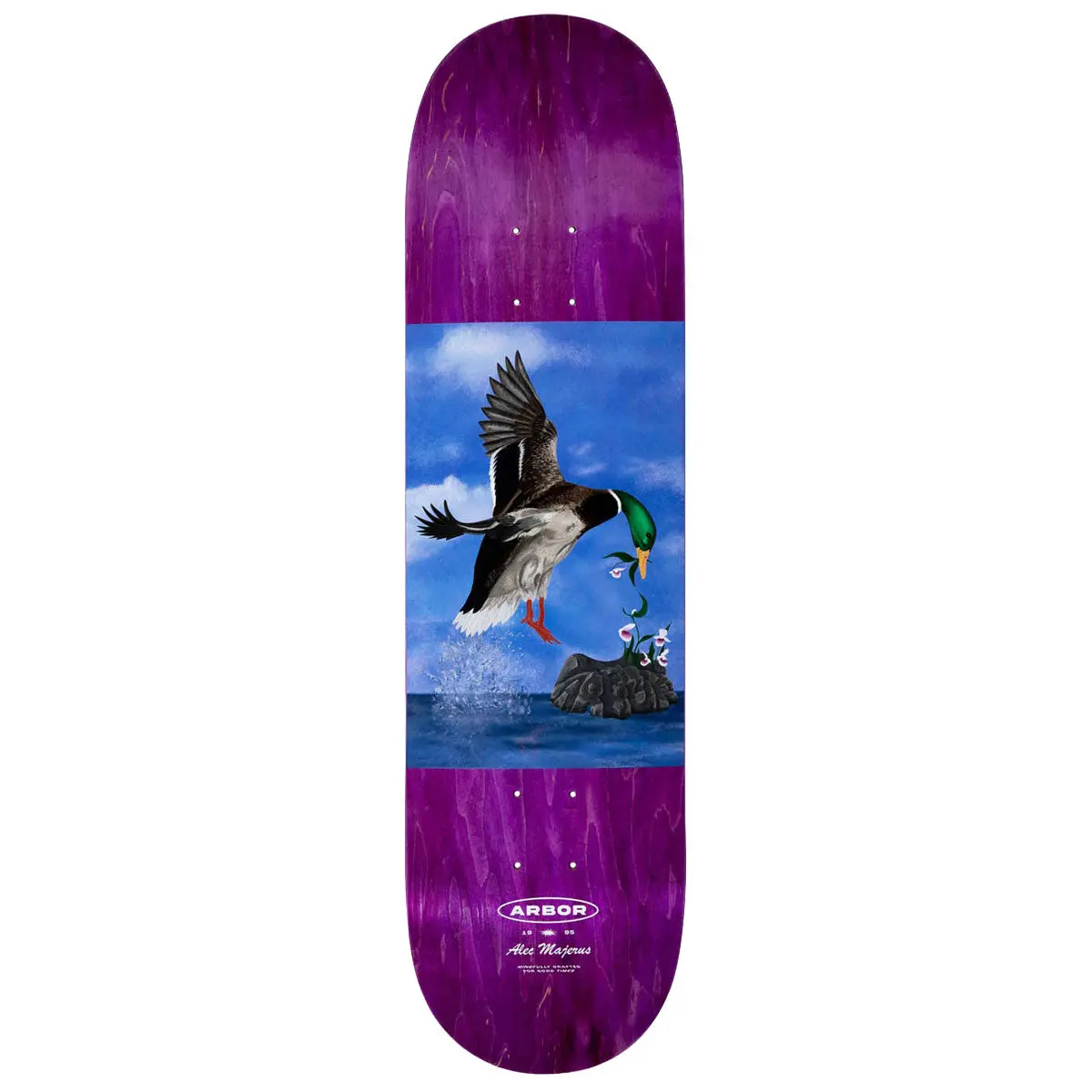 Arbor Alec Majerus Origins Skateboard Deck - 8.38" 1