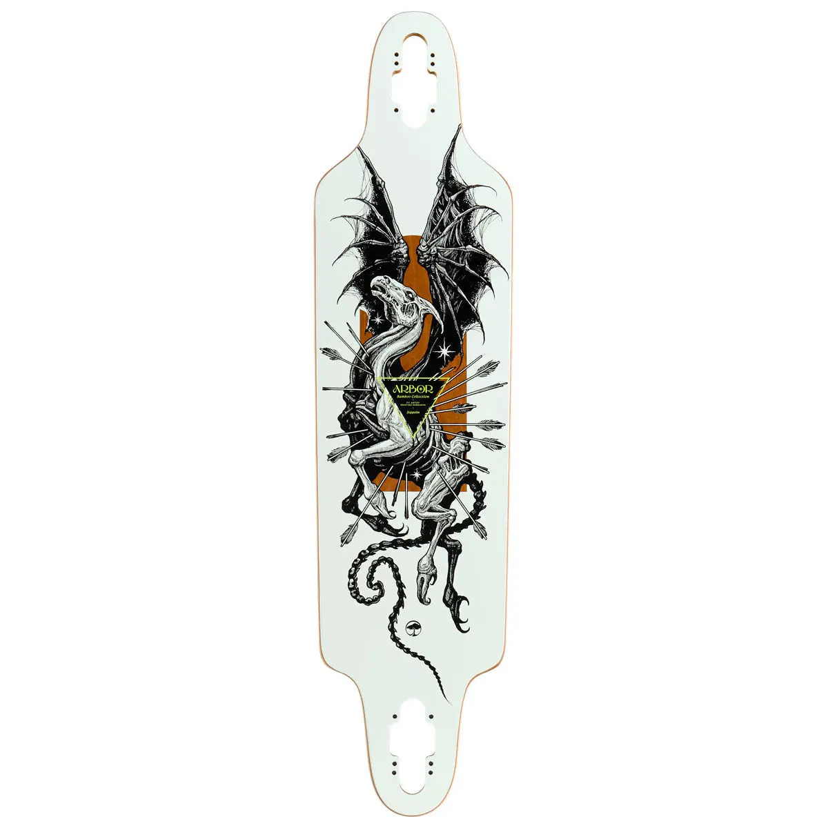 Arbor Performance Bamboo Zeppelin 36" Longboard Deck 1