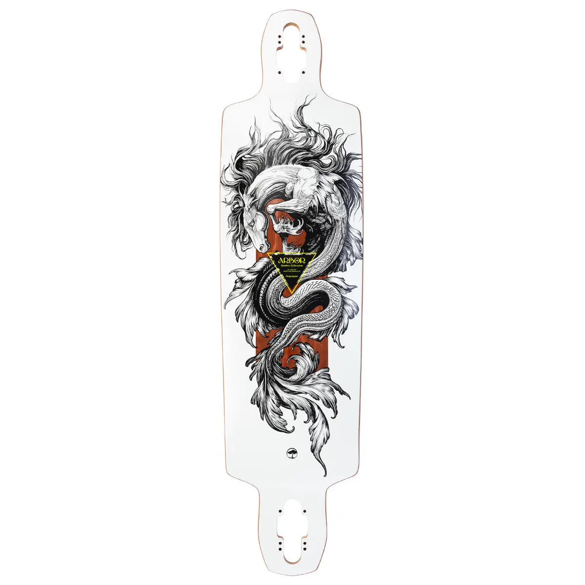 Arbor Performance Bamboo Dropcruiser Darmaeva 38" Longboard Deck 1