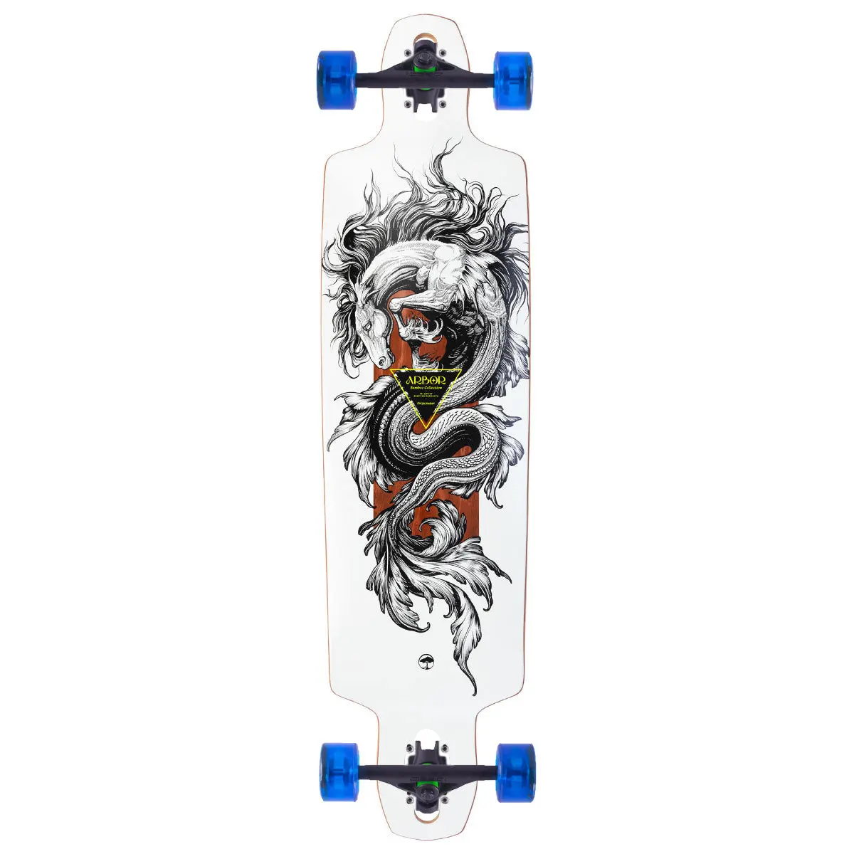 Arbor Performance Bamboo Dropcruiser Darmaeva 38" Longboard Complete - 1