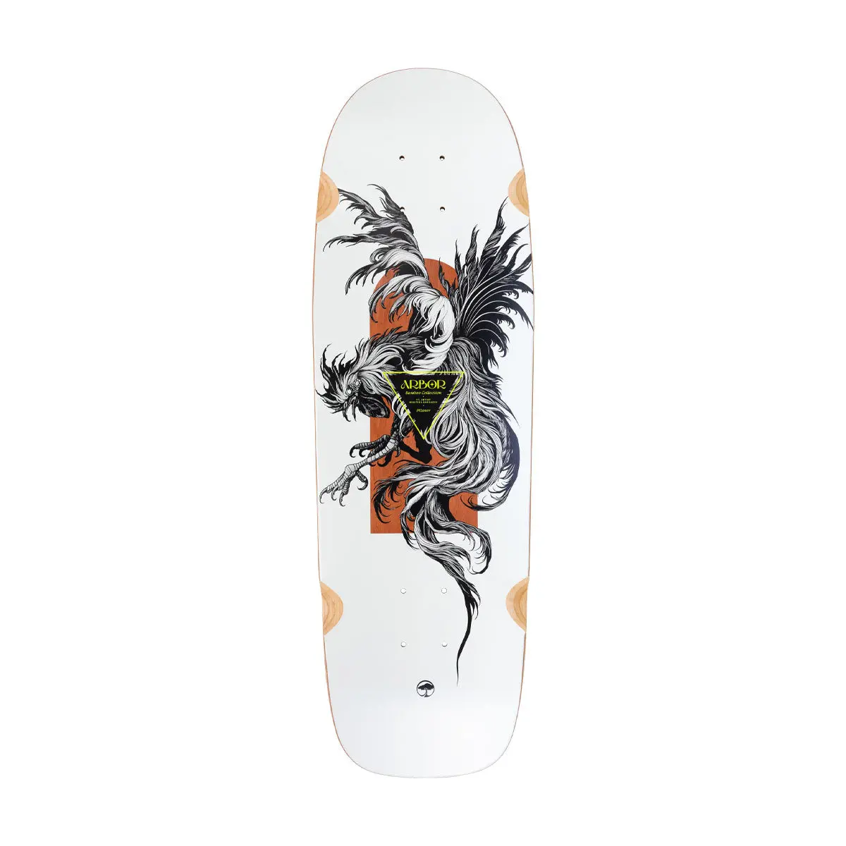 Arbor Bamboo Pilsner Xl K Darmaeva Longboard Cruiser Deck 1