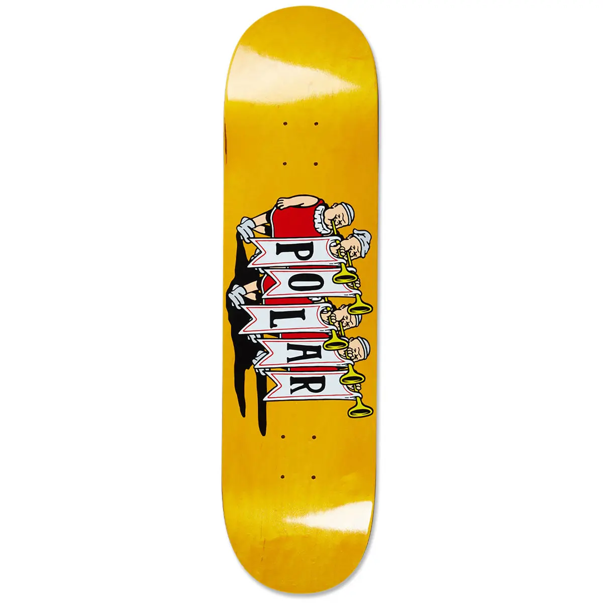 Polar Team Model Trumpets Skateboard Deck - 8.25" 1