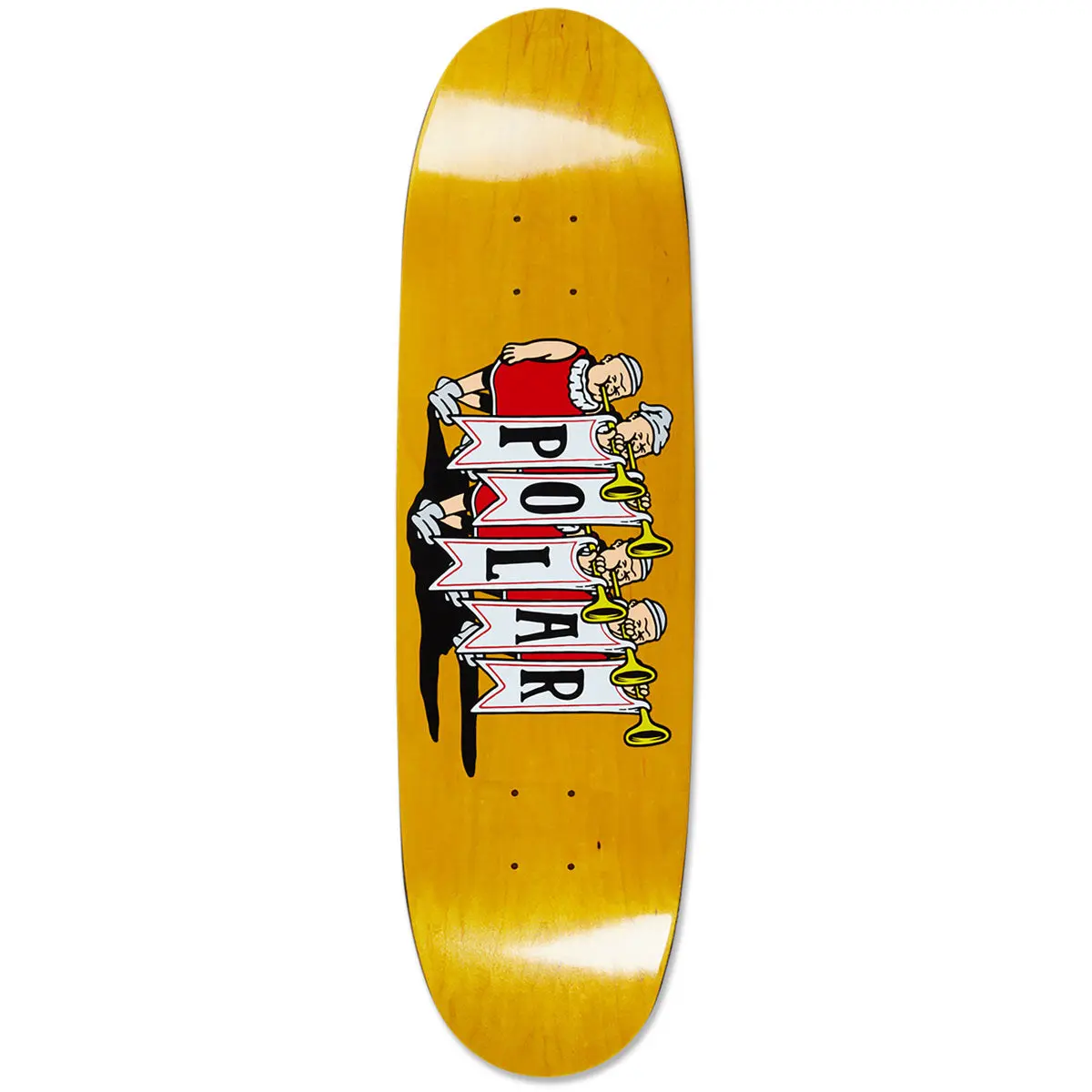 Polar Team Model Trumpets Skateboard Deck - Football 1