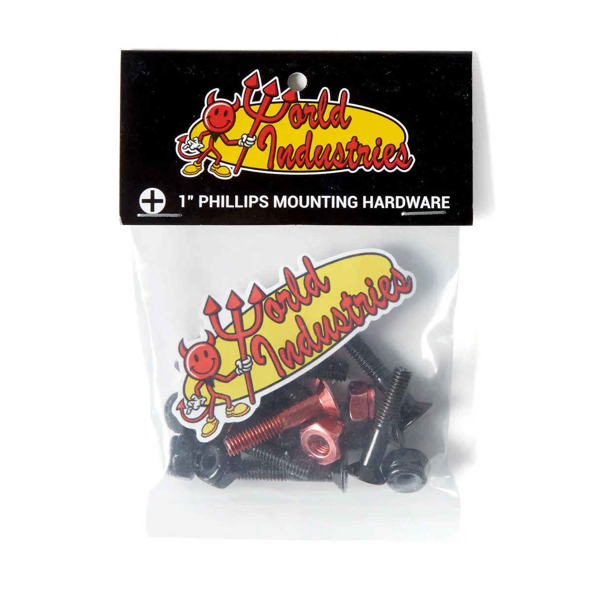 World Industries Phillips Bolts Hardware - 1" 1