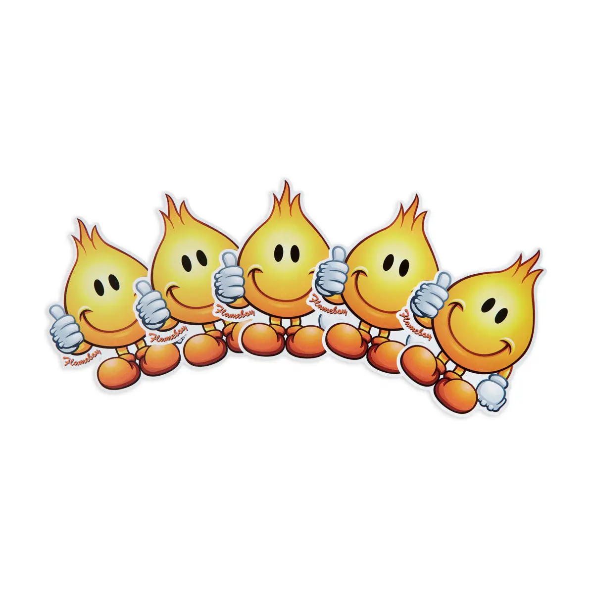World Industries Flameboy Die Cut Sticker 1