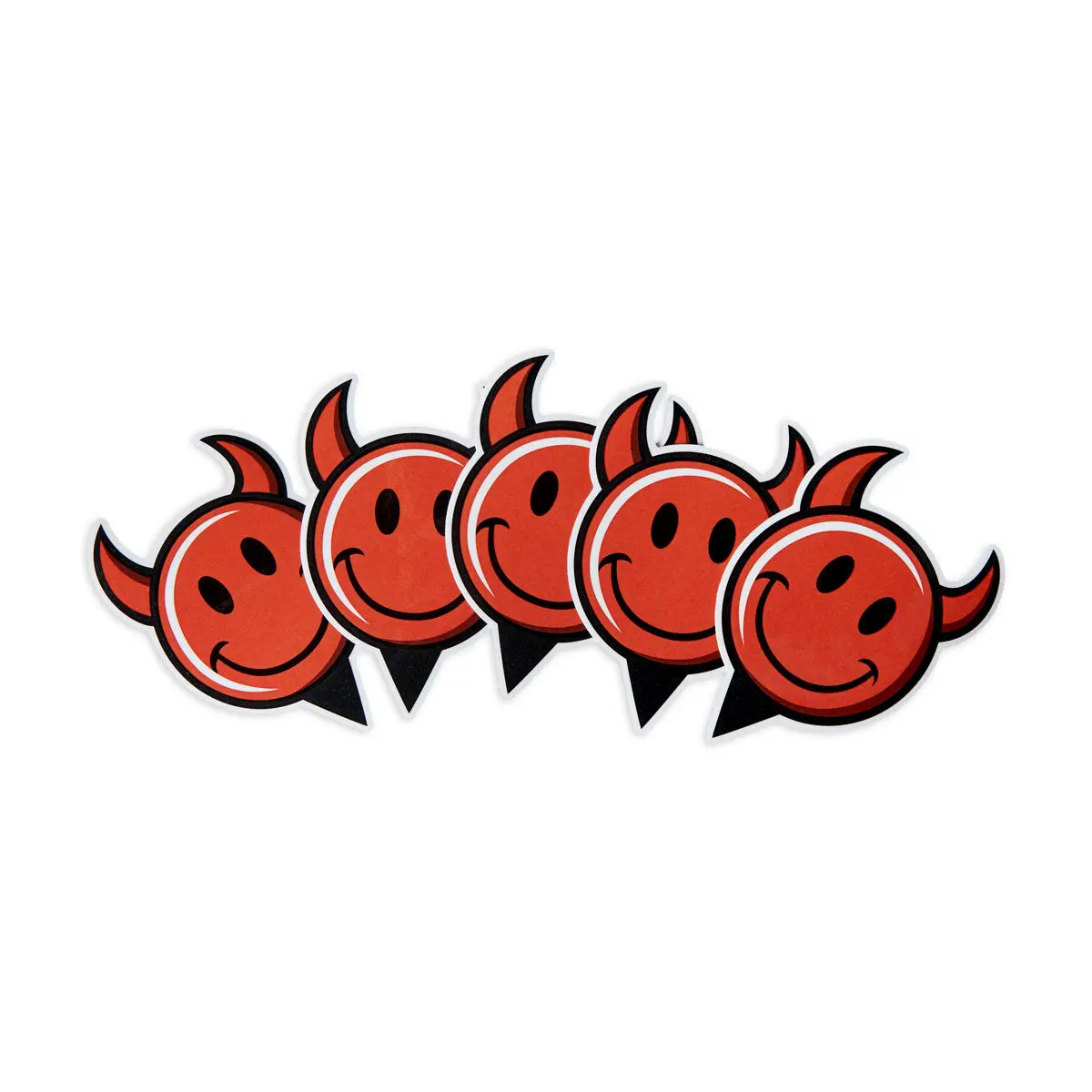World Industries Devilman Head Die Cut Sticker 1