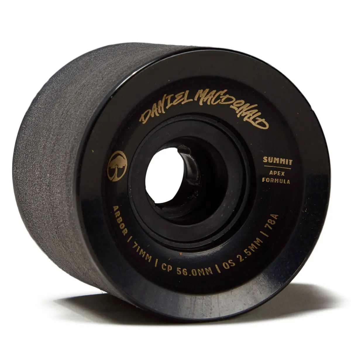 Arbor Summit Daniel Macdonald 78A Longboard Wheels - Black - 71Mm 1