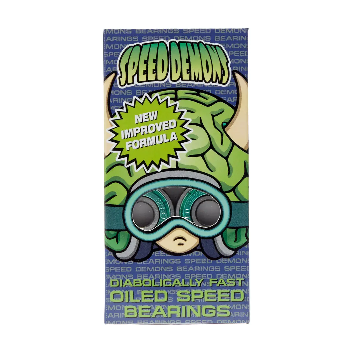 Speed Demons Brainiac Abec 5 Bearings - Green 1