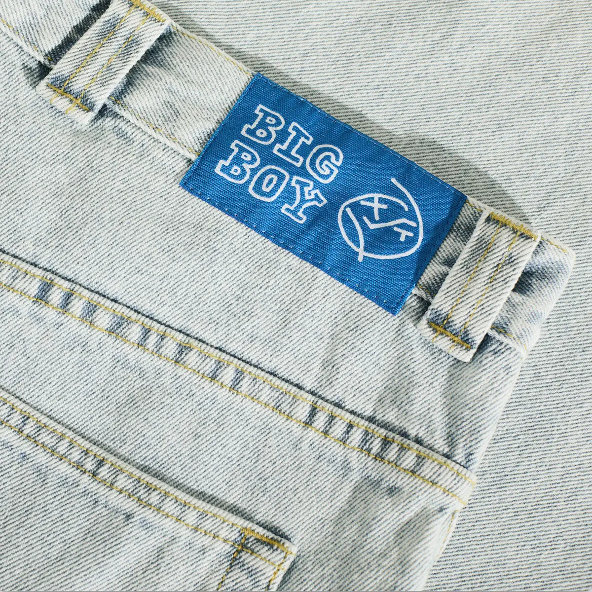 Polar Big Boy Og Logo Jeans - Light Blue 4