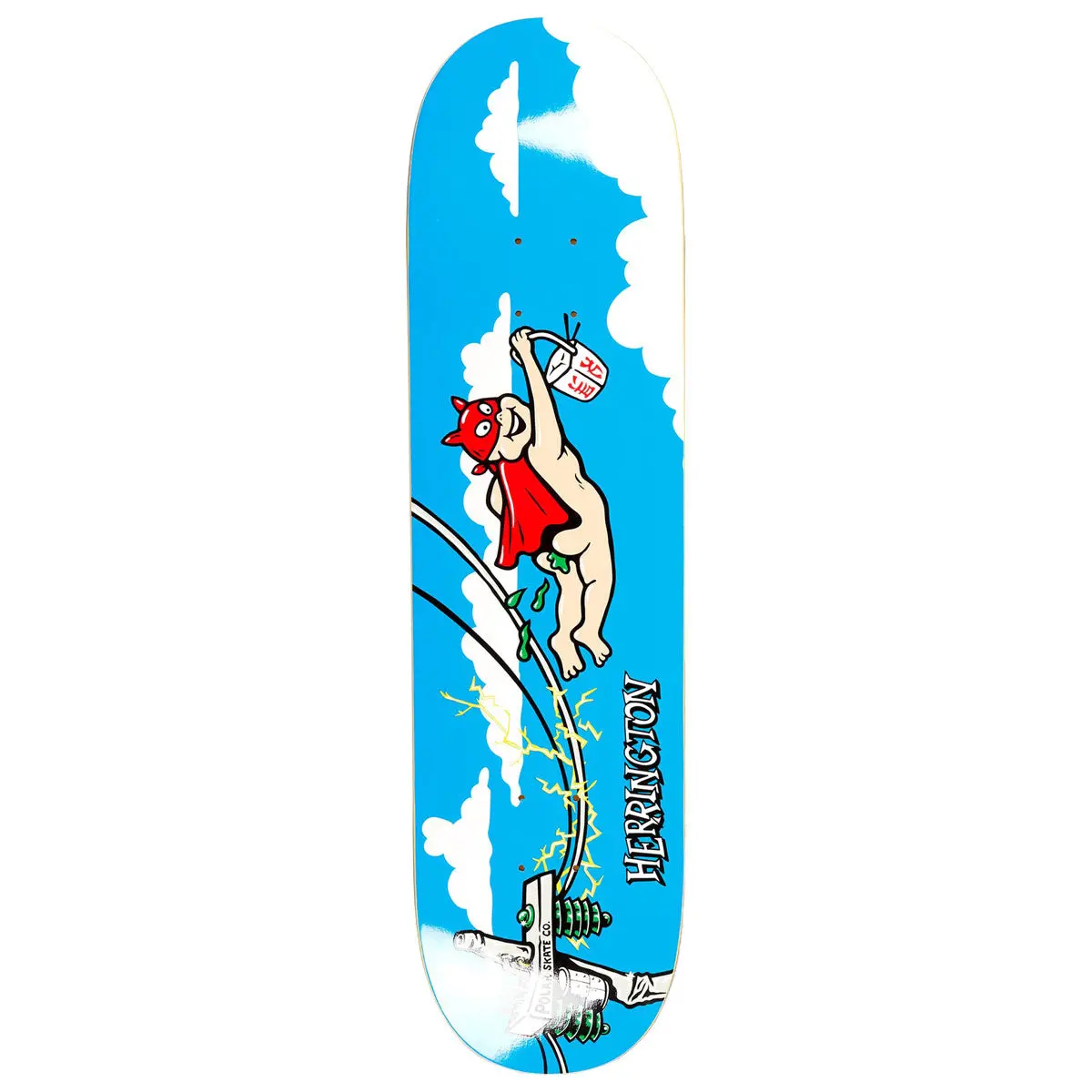 Polar Aaron Harrington Take Away Skateboard Deck - 8.25" 1