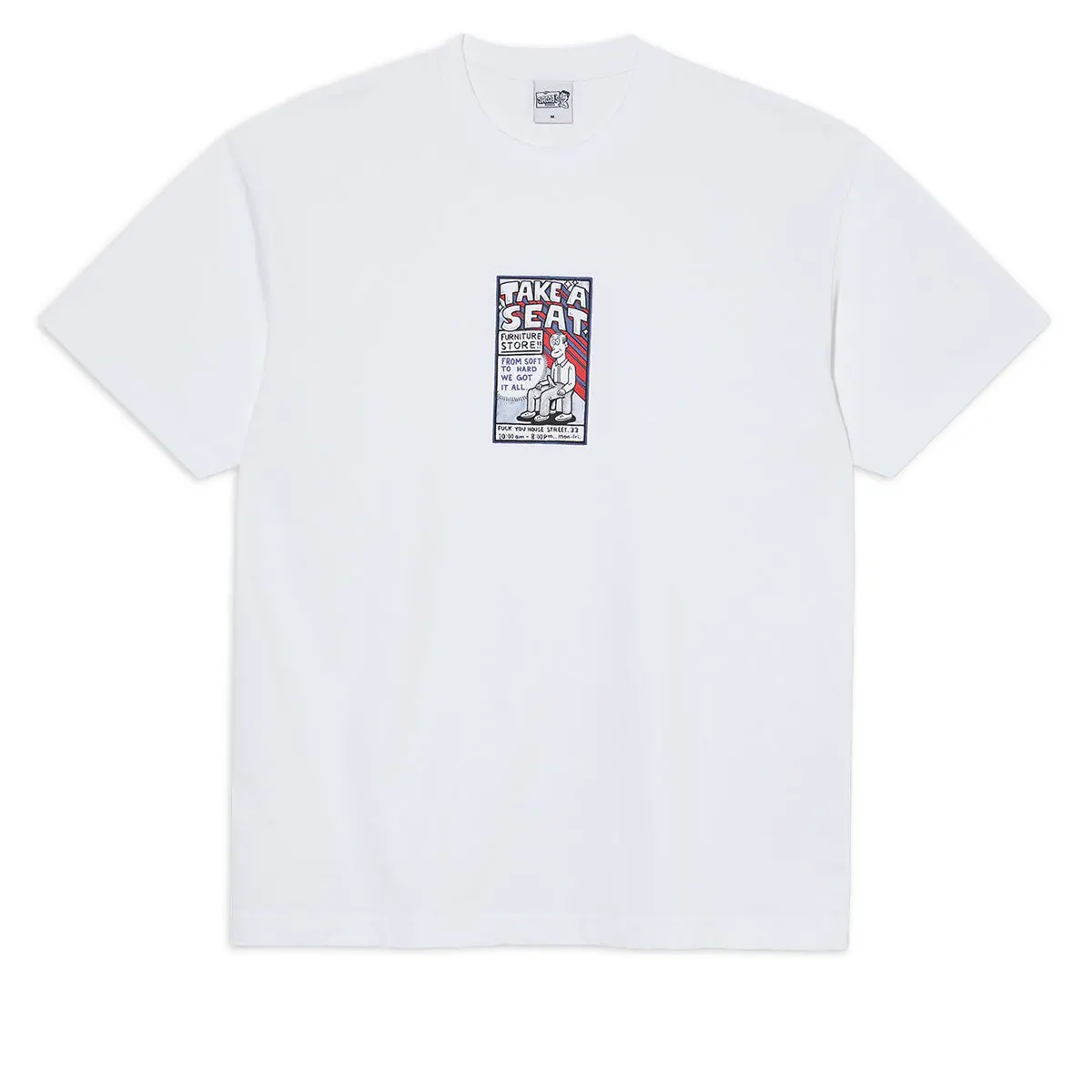 Polar Take A Seat T-Shirt - White 1