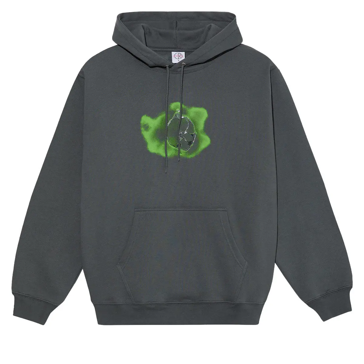 Polar Metal Logo Dave Hoodie - Graphite 1