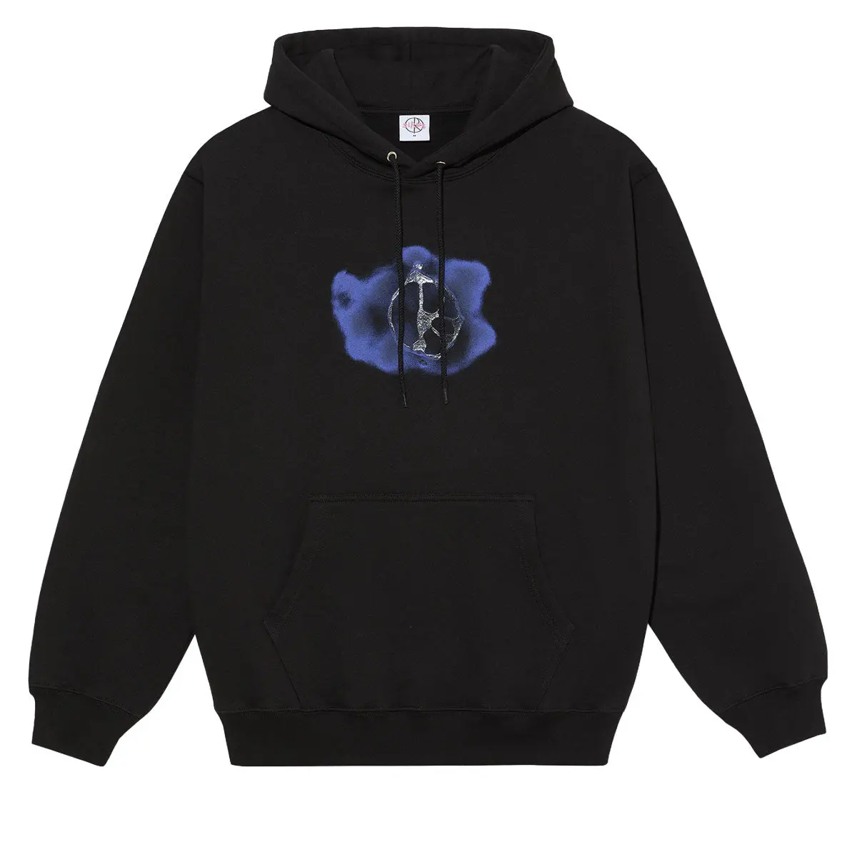 Polar Metal Logo Dave Hoodie - Black 1
