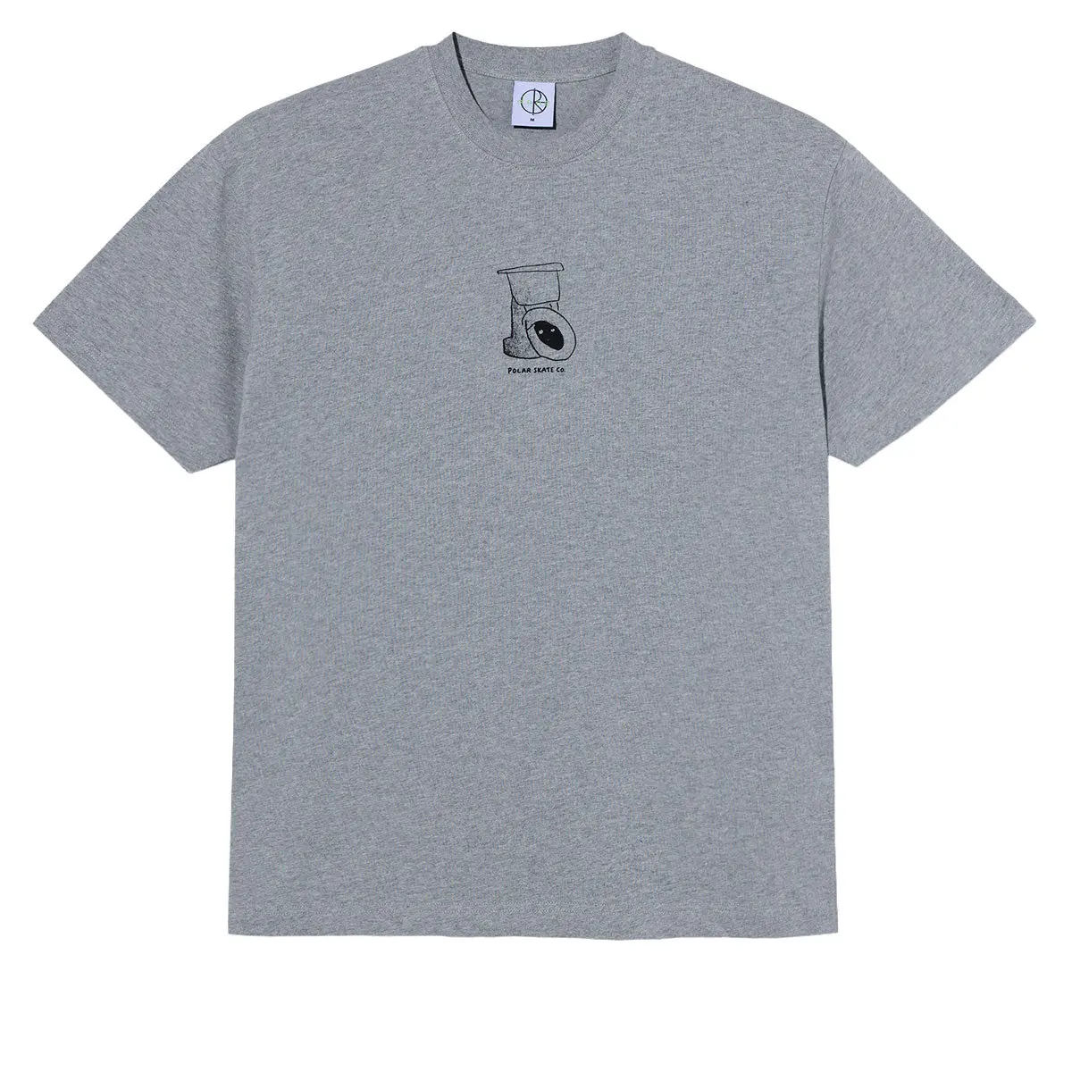 Polar Toilet T-Shirt - Heather Grey 1
