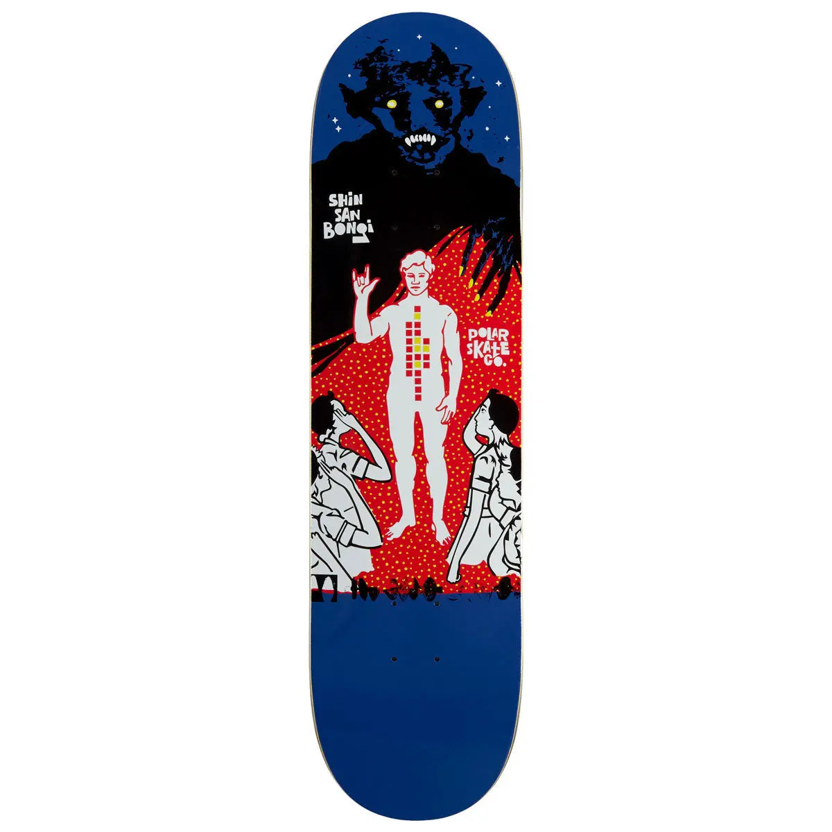 Polar Shin Sanbongi Fanzilla Skateboard Deck - 8.125" 1