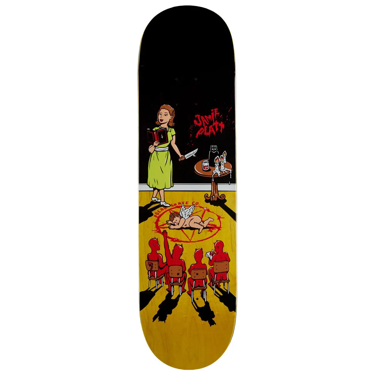 Polar Jamie Platt Sacrifice Skateboard Deck - 8.375" 1