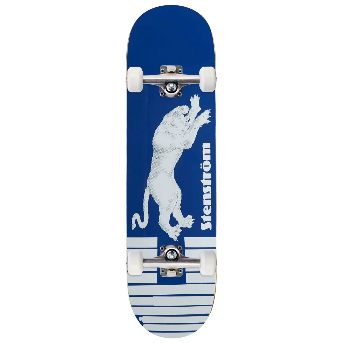 Polar David Stenström Tape & Panther Skateboard Complete - Blue - 8.50" 1