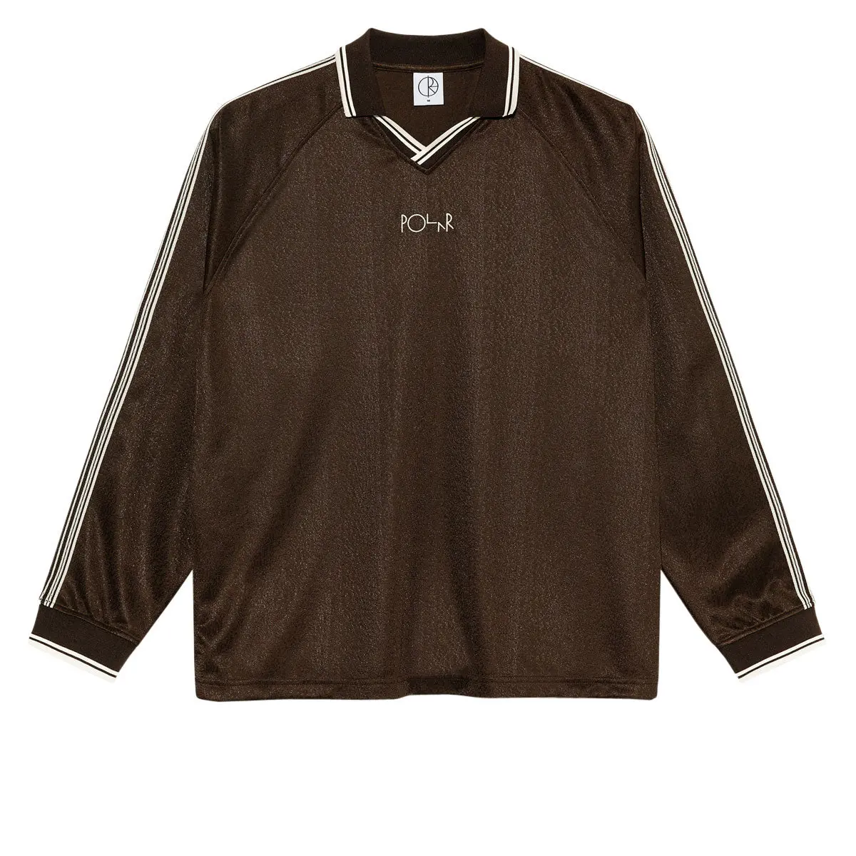 Polar Davie Long Sleeve Shirt - Chocolate/Ivory 1