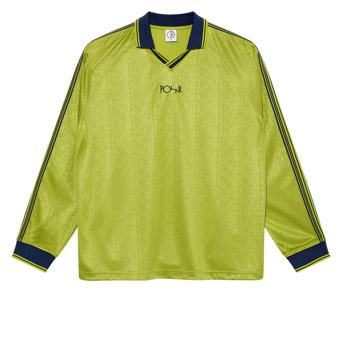 Polar Davie Long Sleeve Shirt - Peridot/Dark Blue 1