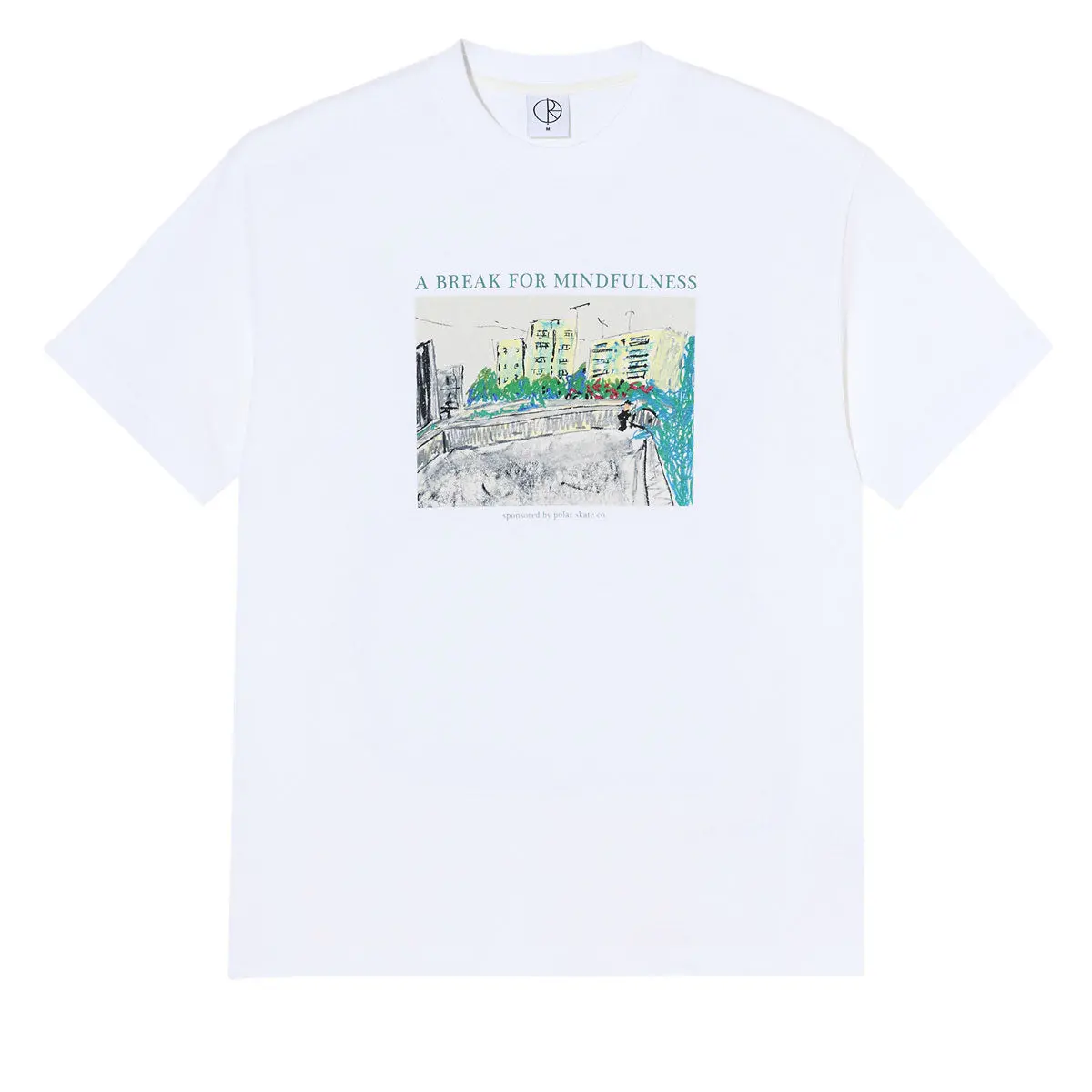 Polar Mindfulness T-Shirt - White 1