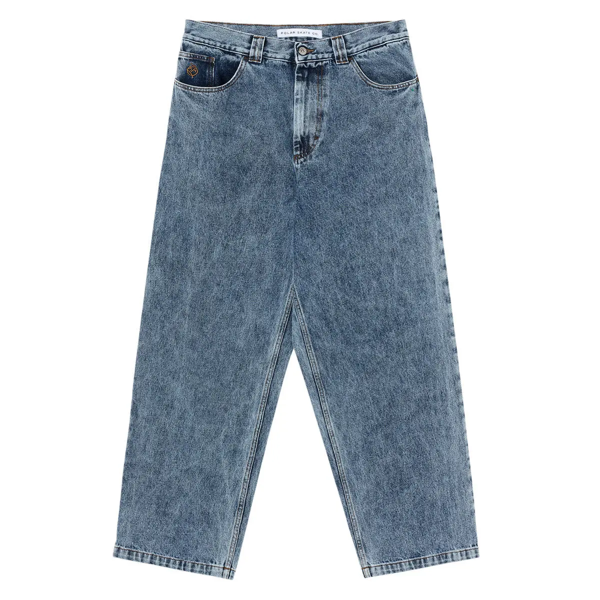 Polar Big Boy Jeans - Heavy Washed Blue 1