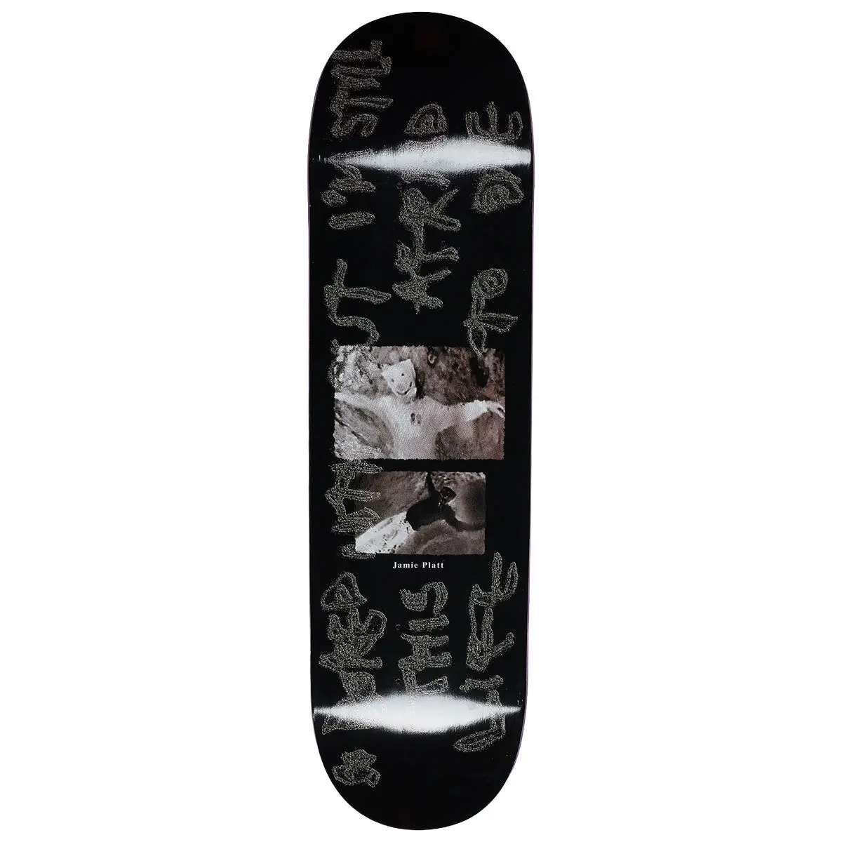 Polar Jamie Platt So Bored Skateboard Deck - Purple - 8.25" 1