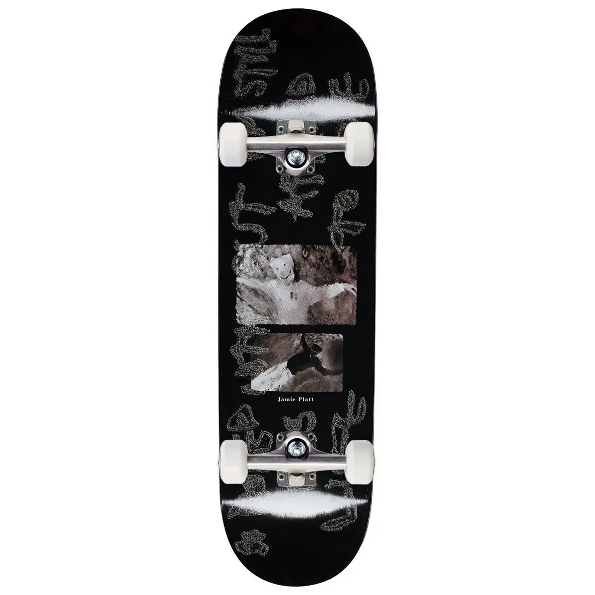 Polar Jamie Platt So Bored Skateboard Complete - Black - 8.50" 1
