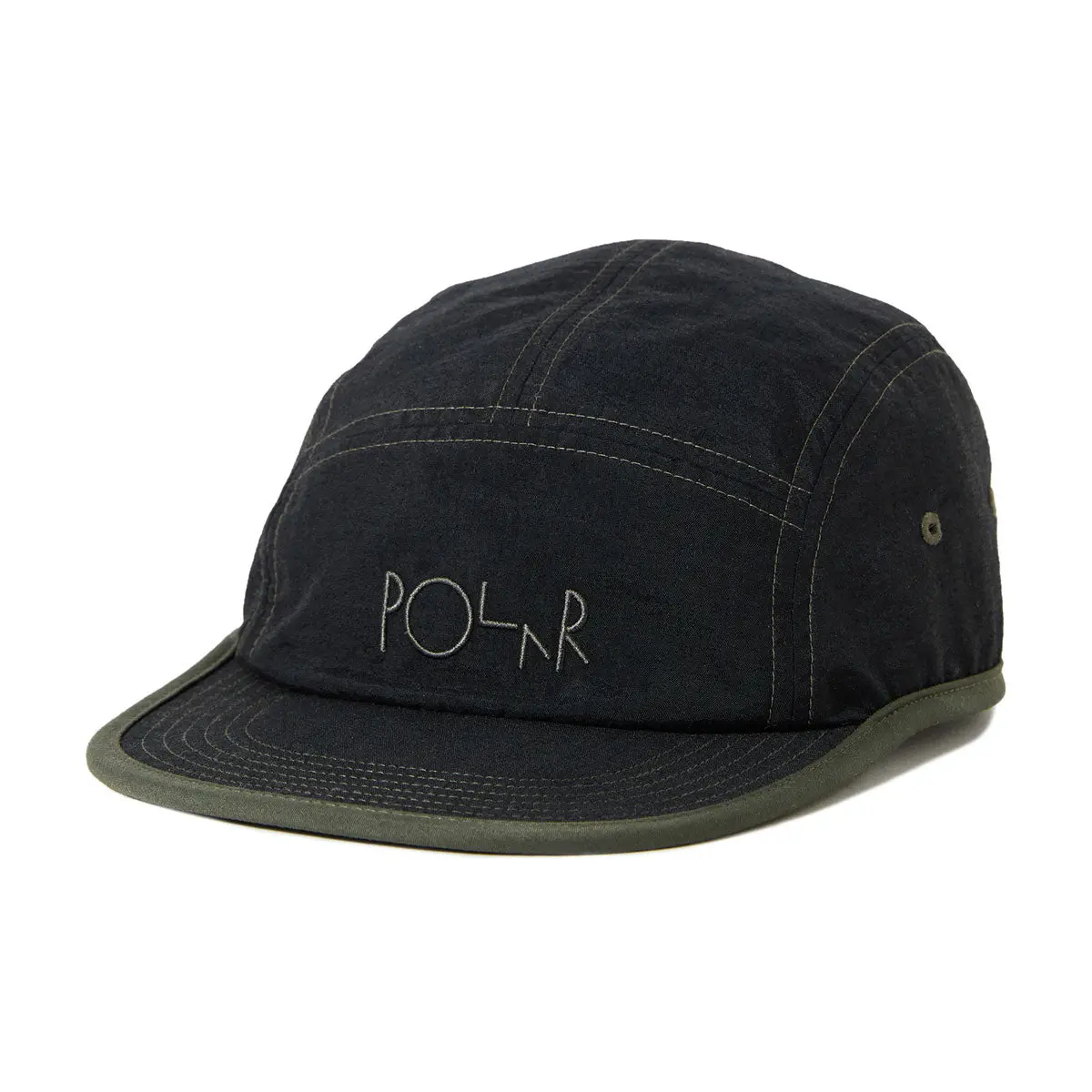 Polar Vilde Hat - Black/Army Green 1
