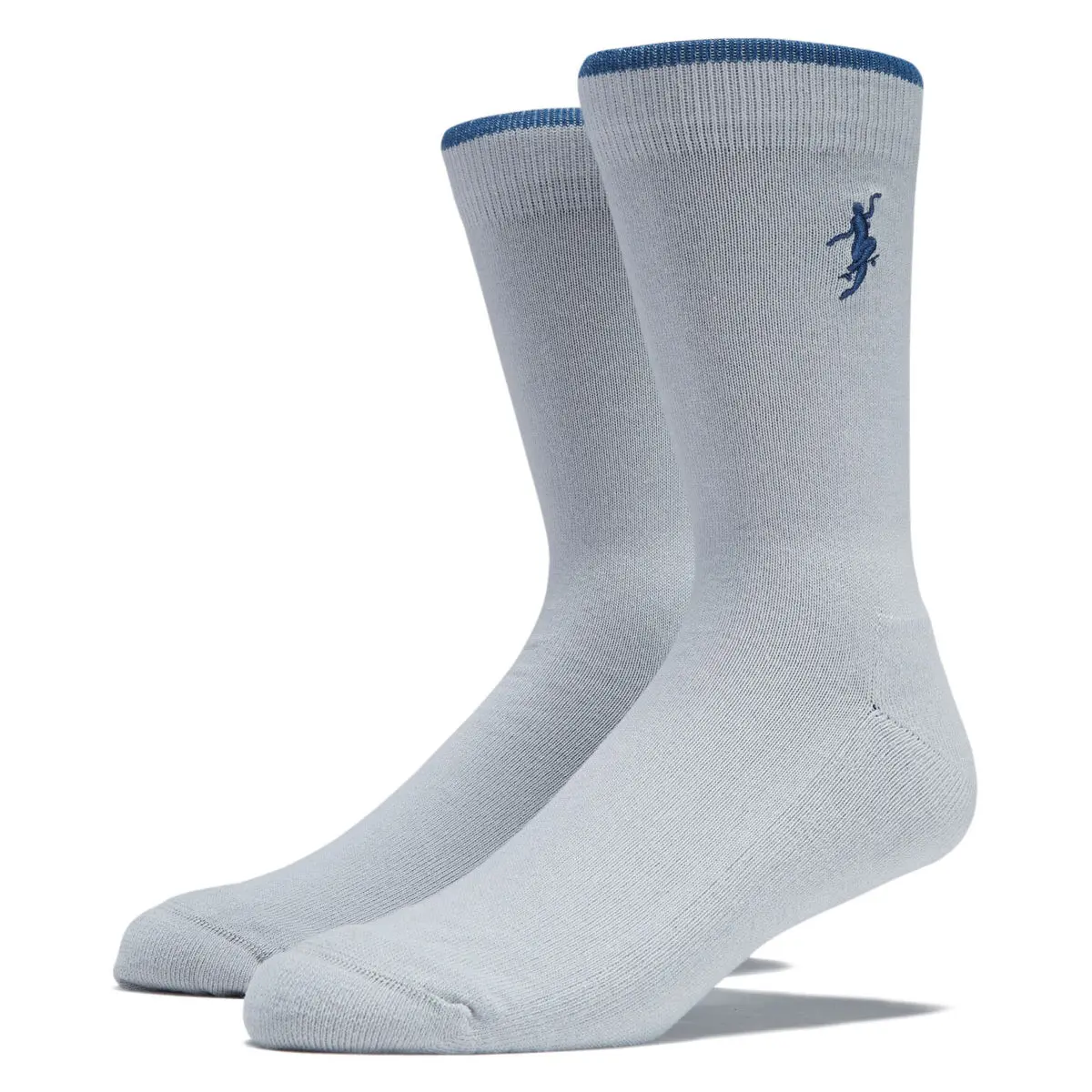 Polar No Complies Forever Business Socks - Silver/Blue 1