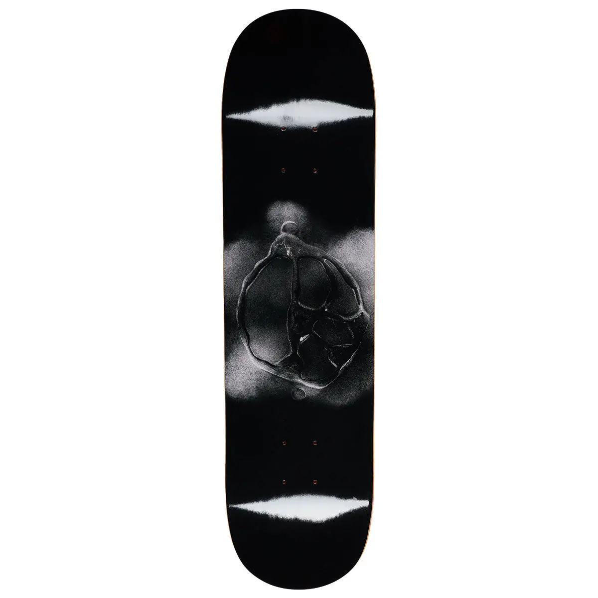 Polar Stroke Logo Team Skateboard Deck - Black - 8.00" 1