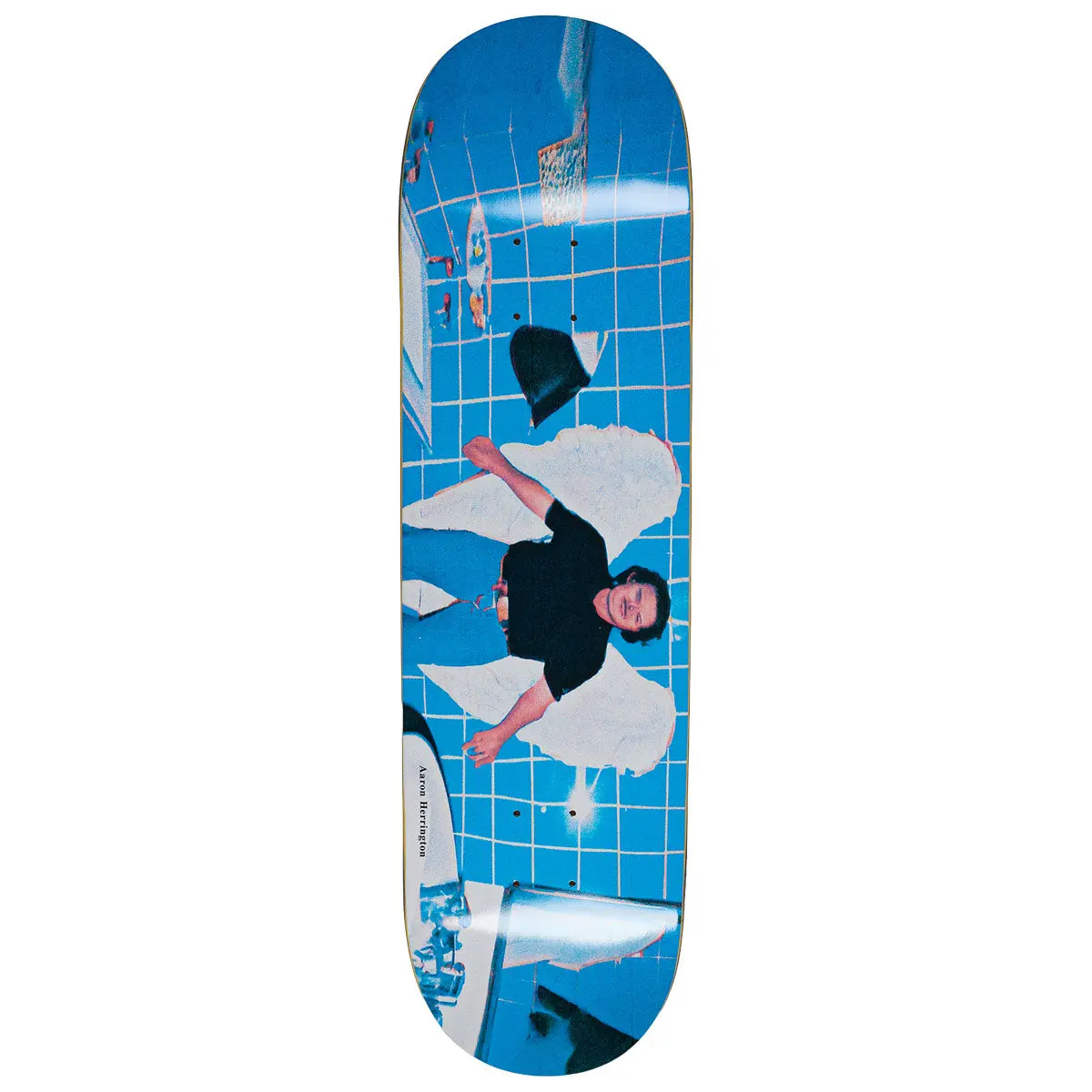 Polar Aaron Herrington Angel Man Skateboard Deck - 8.375" 1