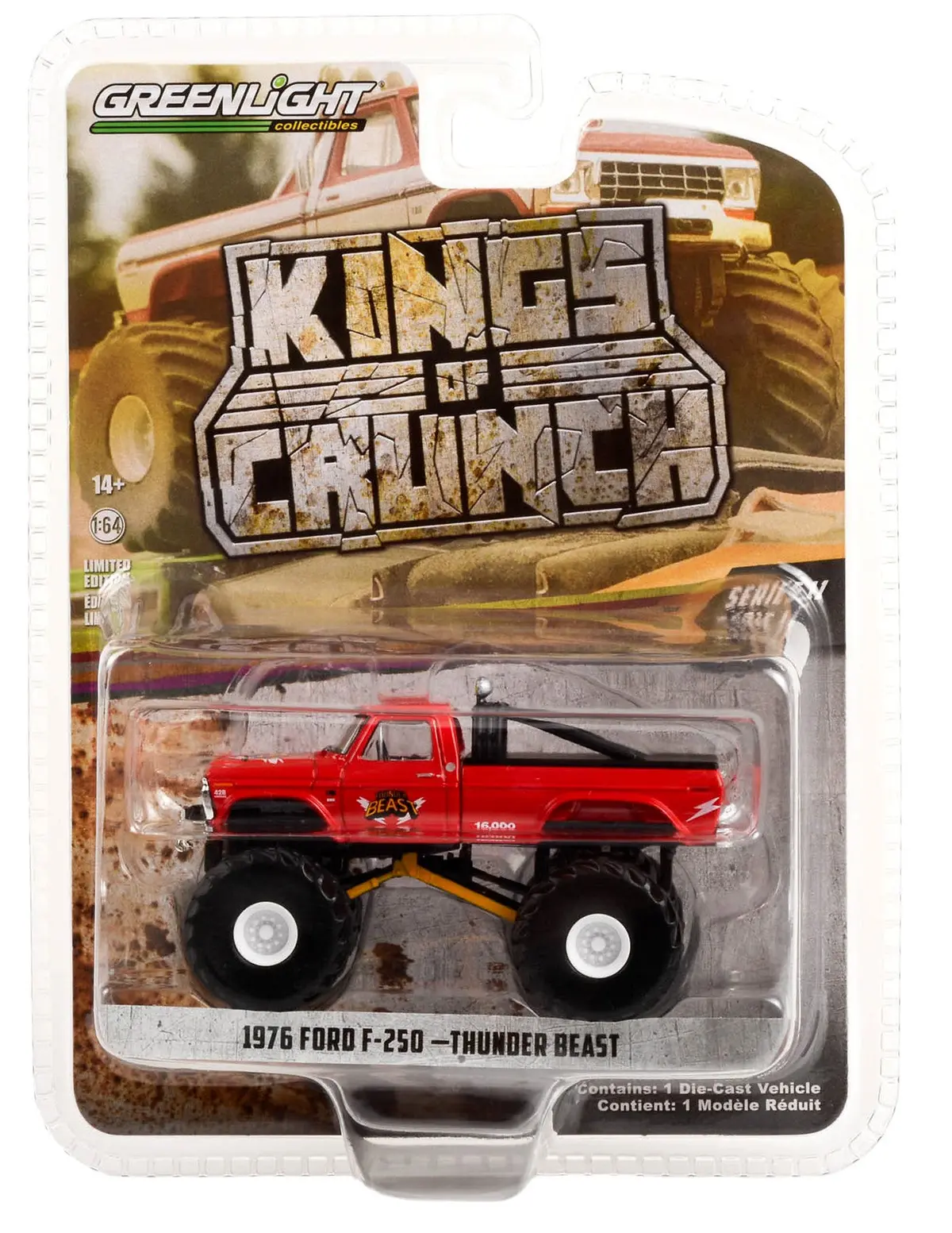 Kings Of Crunch 49110-B Thunder Beast 1976 Ford F-250 1