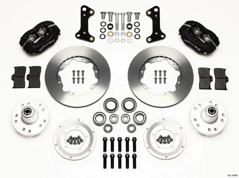 Wilwood Forged Dynalite Front Brake Kit – 11-Inch Rotors For Classic Muscle Cars (Camaro, Nova, Chevelle) 1