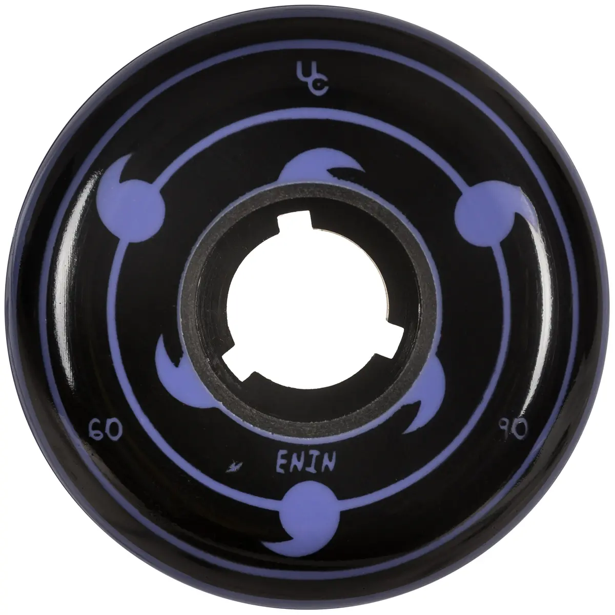Undercover Enin Tv Series Wheel 60Mm 90A (Purple Urethane W Black Print) 2