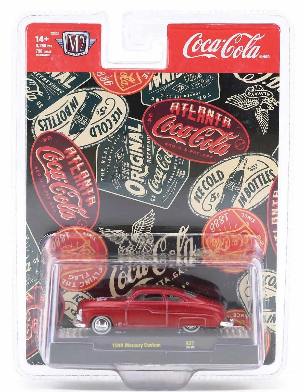 1949 Mercury Custom Coca-Cola M2 Machines 1:64 Scale Coca-Cola Release A37 1