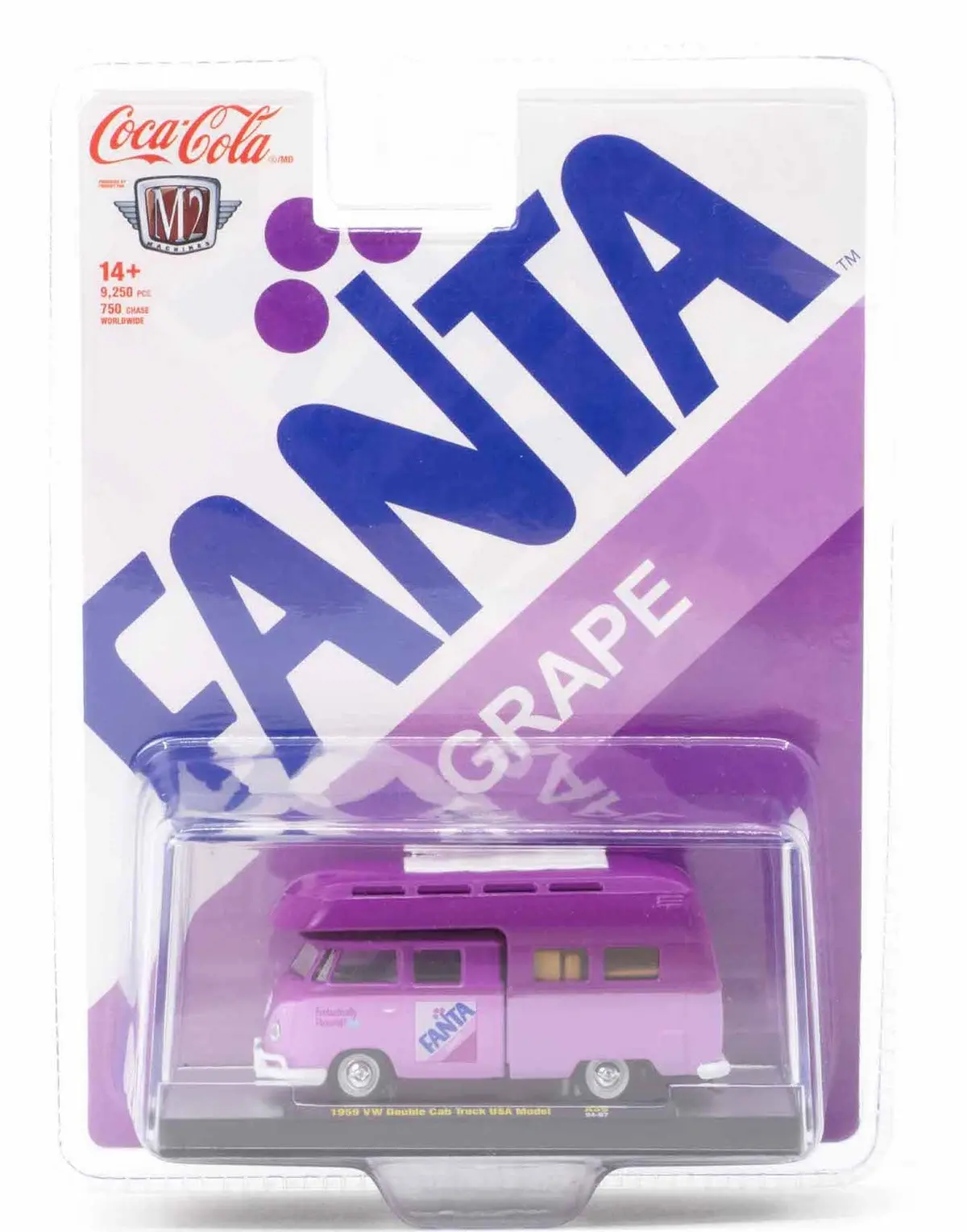 1959 Volkswagen Double Cab Fanta M2 Machines 1:64 Scale Coca-Cola Release A39 1