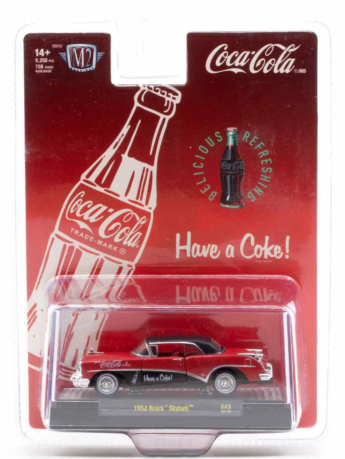 1954 Buick Skylark Coca-Cola M2 Machines 1:64 Scale Coca-Cola A43 1