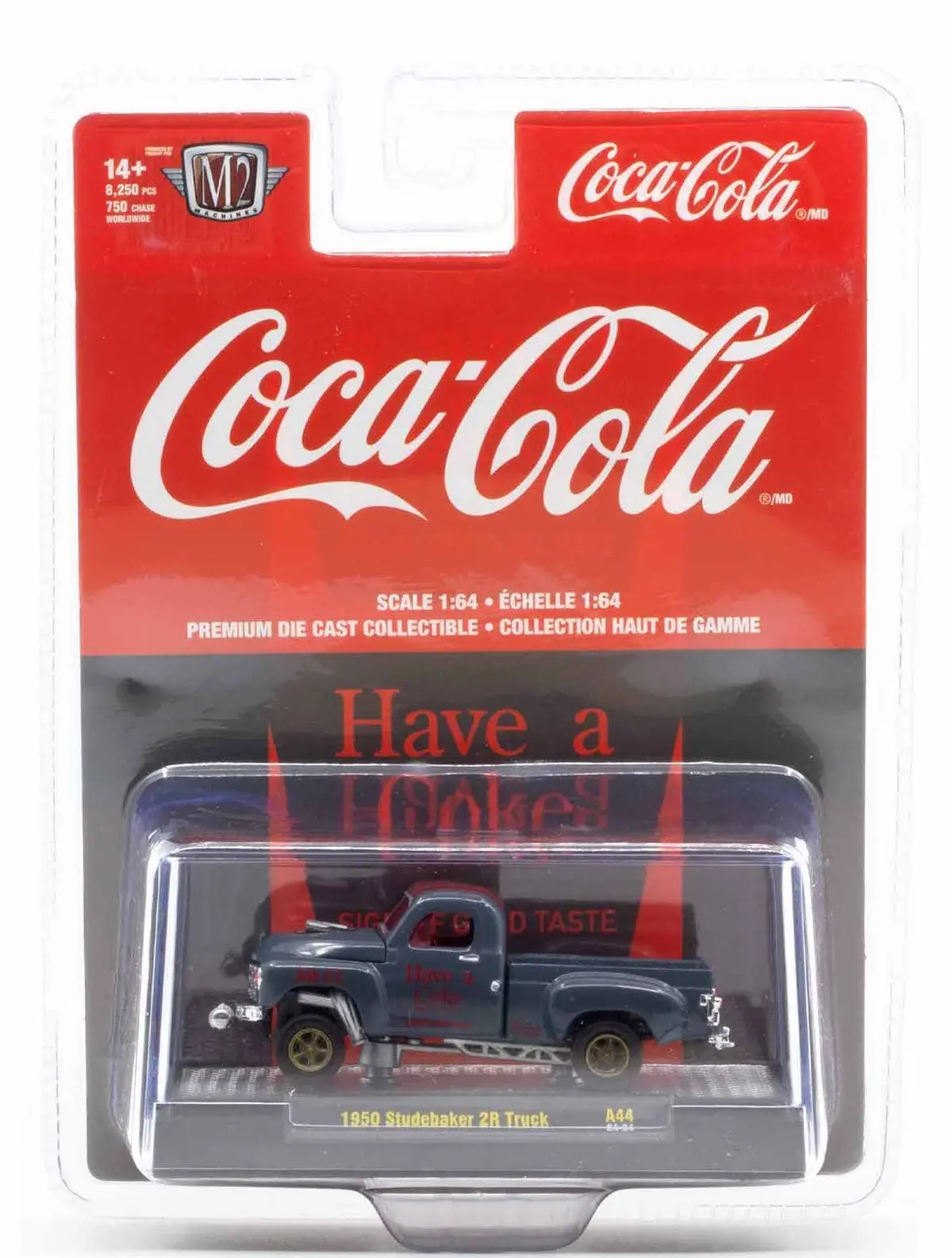 1950 Studebaker 2R Coca-Cola M2 Machines 1:64 Scale Coca-Cola A44 1