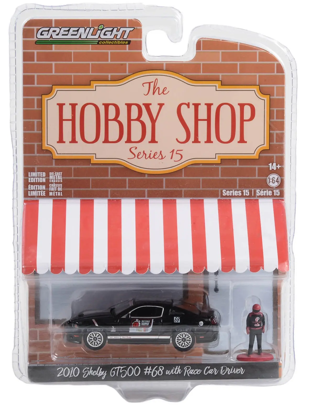 Hobby Shop 97150-E 2010 Shelby Gt500 #68 1